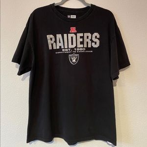 Las Vegas Raiders Black Tee